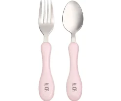 Cubiertos Infantiles^Tutete Cubiertos Personalizables Pastel Rosa