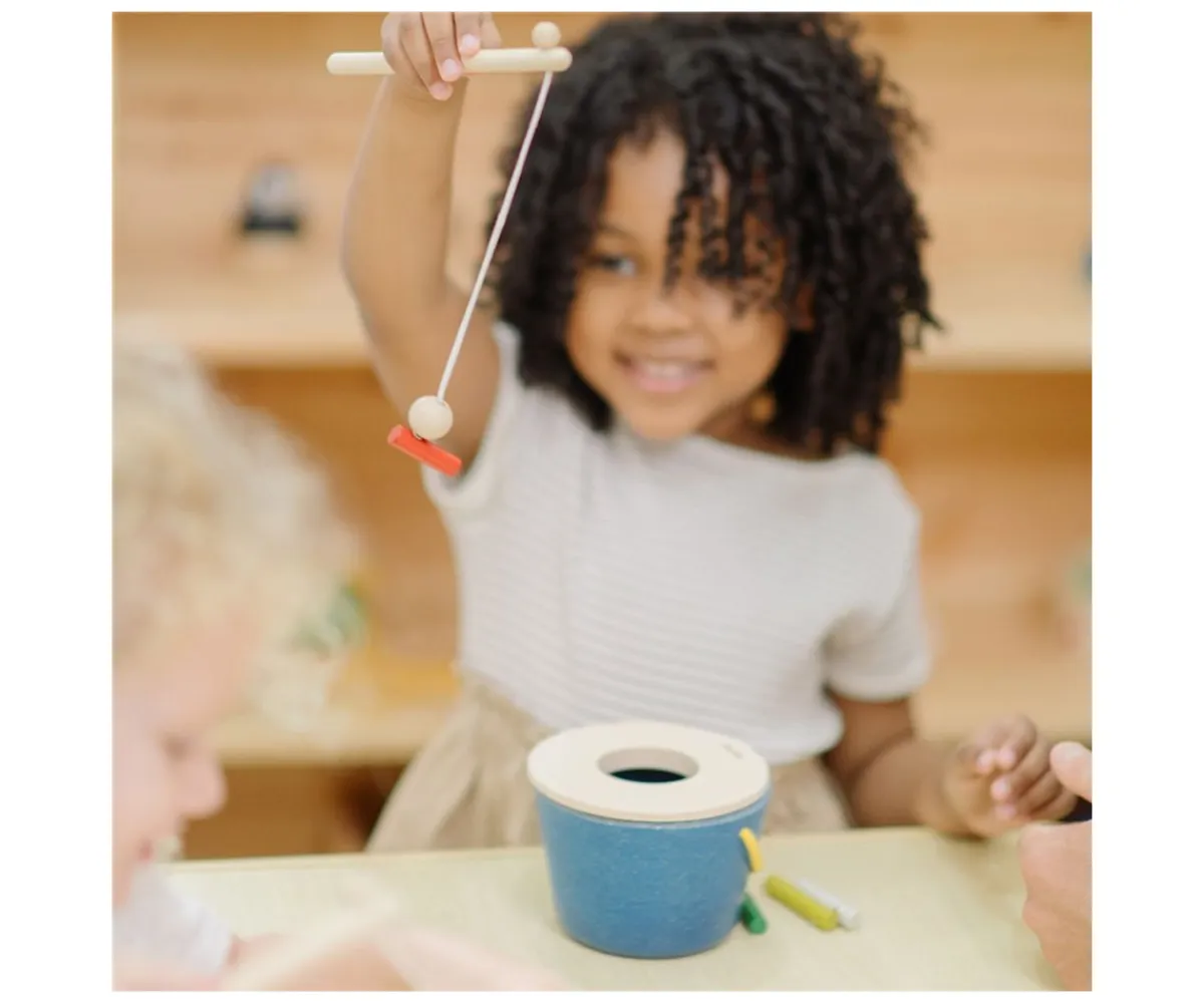 Hot Cubo de Pesca Los Troncos Montessori Niños Juguetes Montessori|Juguetes Niños 5 Años