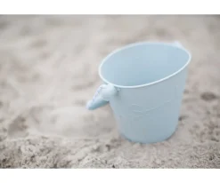 Juguetes De Playa^Scrunch Cubo de Playa de Silicona Azul Pastel