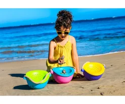 Online Cubo de Playa Violeta PoBi Niños Juguetes Para Niños De Un Año|Juguetes Para Niños De 18 Meses