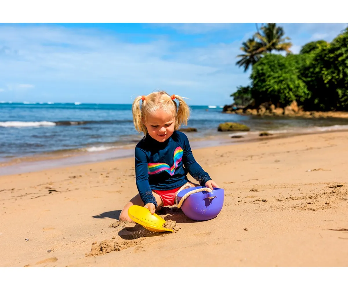 Online Cubo de Playa Violeta PoBi Niños Juguetes Para Niños De Un Año|Juguetes Para Niños De 18 Meses
