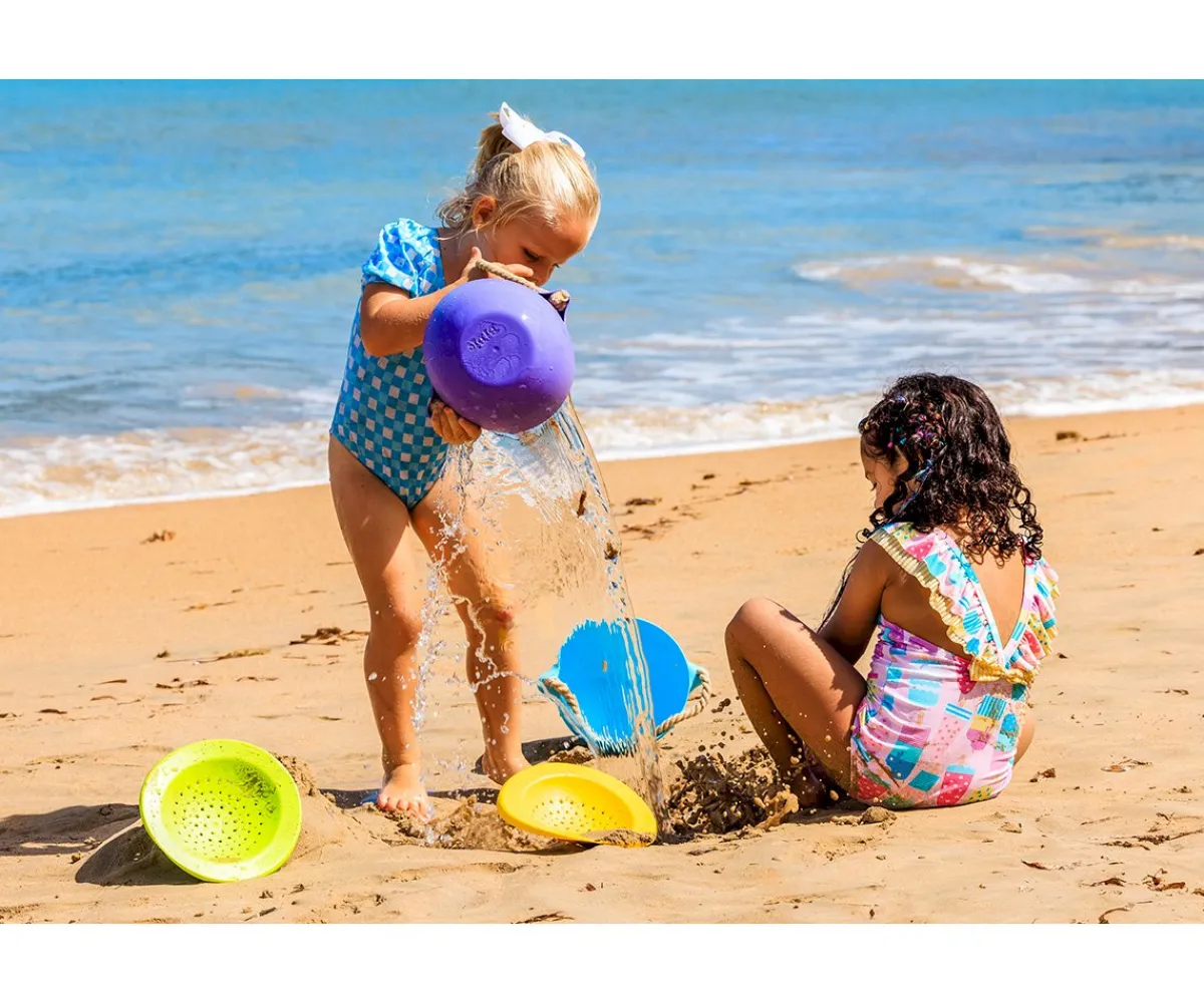 Online Cubo de Playa Violeta PoBi Niños Juguetes Para Niños De Un Año|Juguetes Para Niños De 18 Meses