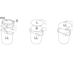 New Cubo Multiusos Omnioutil S Lemon 8L Niños Organizadores De Juguetes|Organizadores