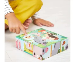 Hot Cubos Animales de la Granja Niños Juguetes Niños 3 Años|Juguetes Para Niños De 18 Meses