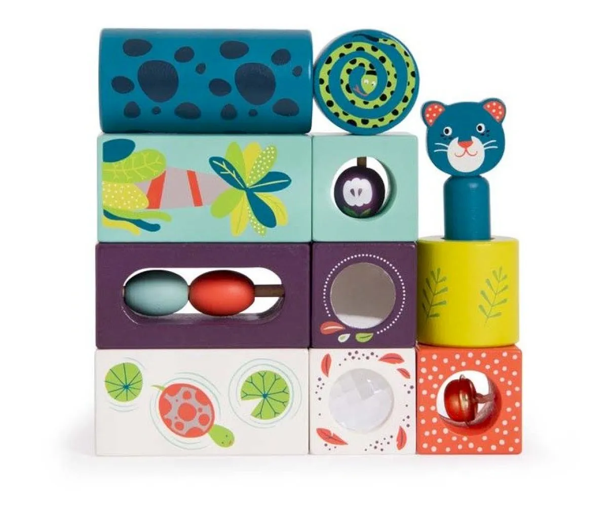 Juguetes Apilables^Moulin Roty Cubos Apilables