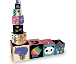 Juguetes Niños 3 Años^Vilac Cubos Apilables Arcoiris