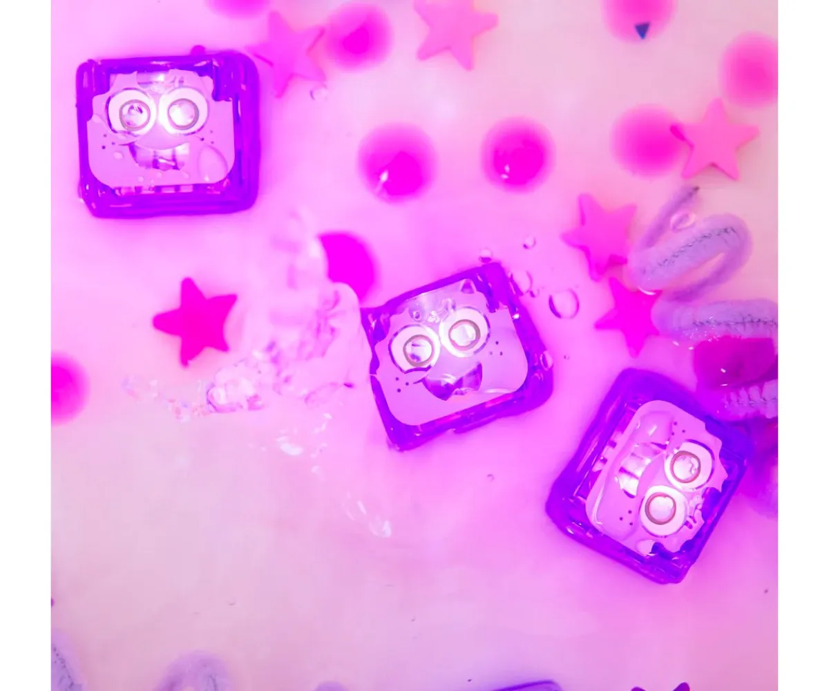 Juguetes Niños 3 Años^Glo Pals Cubos Iluminados Lumi Lila