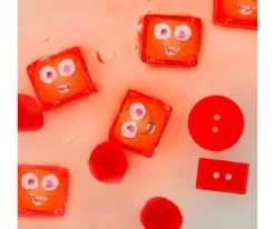 New Cubos Iluminados Sammy Rojo Niños Juguetes Niños 3 Años|Juguetes De Baño