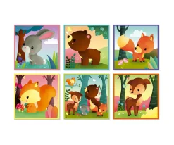 New Cubos Kubkid Animales del Bosque Niños Juguetes Niños 3 Años|Juguetes Para Niños De 18 Meses