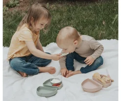 Cubiertos Infantiles^Miniware Cuchara de Aprendizaje Pre2Pro Blue Banana