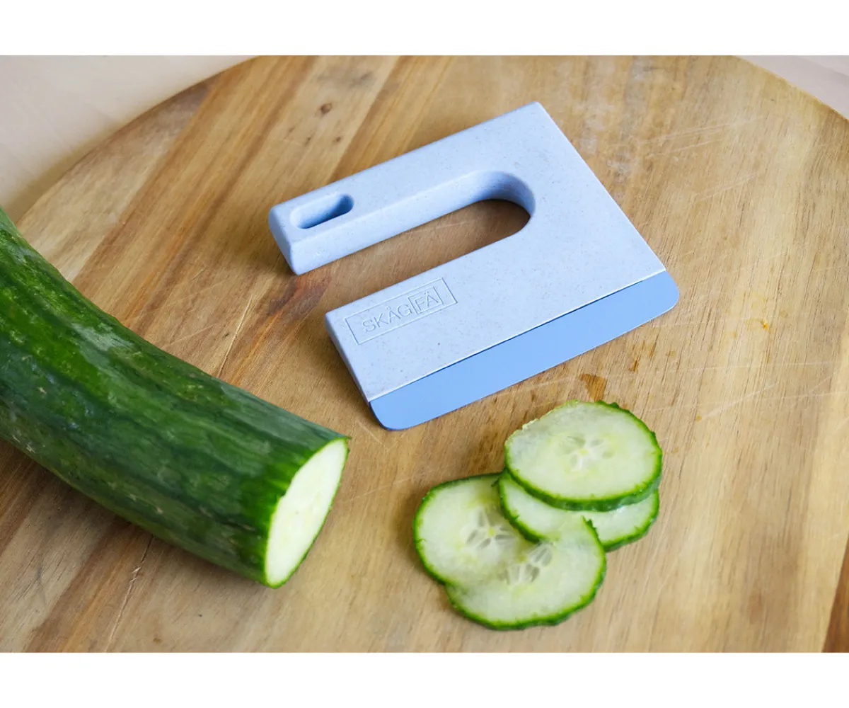 Outlet Cuchillo Seguro para Niños KLYV Blue Cornflower Cubiertos Infantiles|Baby Led Weaning