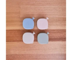 Vajilla Infantil^b.box Cuenco de Silicona con Tapa Blush