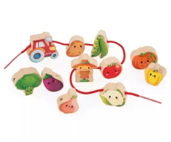 Discount Cuentas para Enhebrar Huertos Niños Juguetes Niños 3 Años|Manualidades Para Niños