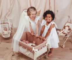 Accesorios Para Muñecas^Así Cuna con Dosel para Muñecas Teresa