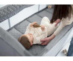 Sale Cuna de Viaje Colecho Grey Cunas Nido|Mobiliario Infantil