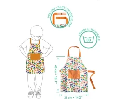 Delantal del Huerto Delantales Infantiles|Utensilios De Cocina Para Niños