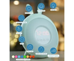 Hot Despertador Lámpara Conejo Verde Niños Juguetes Stem|Otras Líneas Pedagógicas