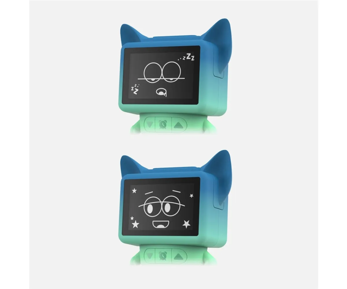 Juguetes Stem^MOB Despertador-Altavoz Dancing Clock Blue