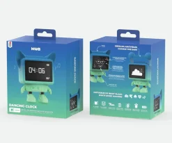 Juguetes Stem^MOB Despertador-Altavoz Dancing Clock Blue