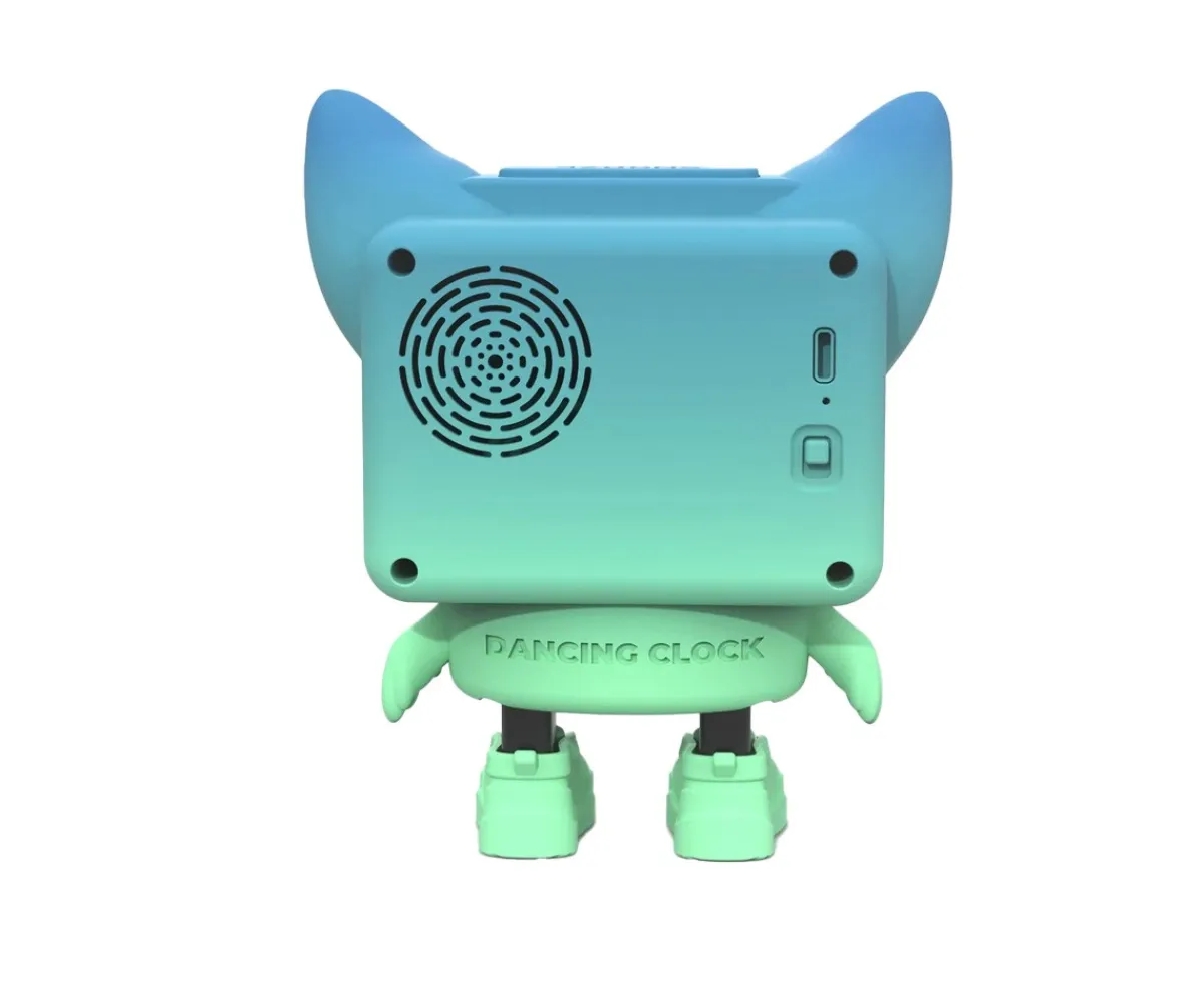 Juguetes Stem^MOB Despertador-Altavoz Dancing Clock Blue