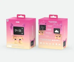 Juguetes Stem^MOB Despertador-Altavoz Dancing Clock Pink