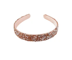Best Diadema Boutique Gummy Glitter Ocre Accesorios De Pelo|Disfraces Para Niños