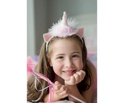 Disfraces Para Niños^Great Pretenders Diadema Unicornio Flower
