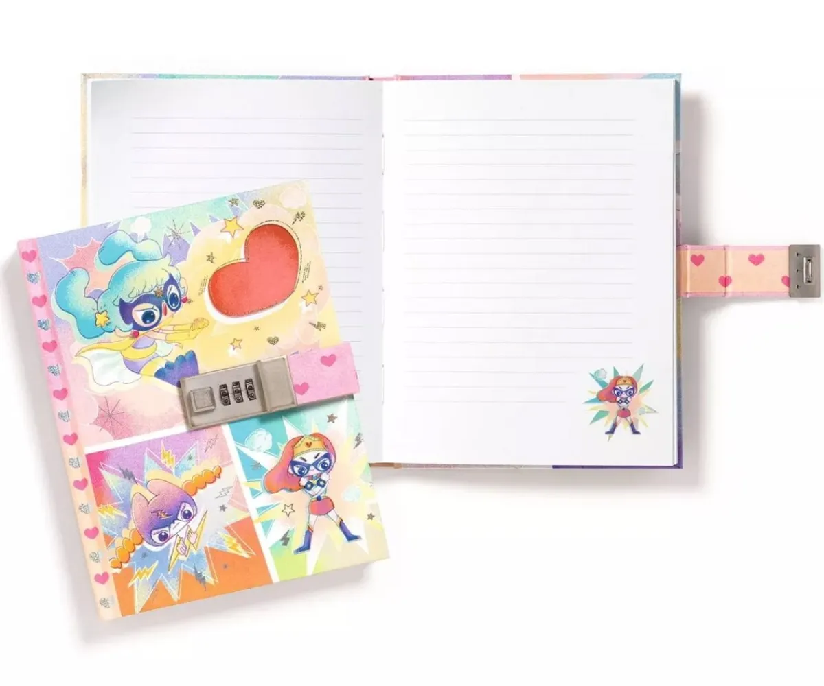 Diario Secreto Heroínas Niños Juguetes Niños 6 Años|Manualidades Para Niños