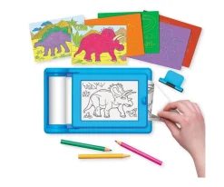 Sale Dinosaur Rub Art studio Niños Manualidades Para Niños|Juguetes Niños 6 Años