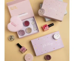 Pintura De Uñas, Brillos Y Tattoos^Oh Flossy Disco Corazón Desmaquillante