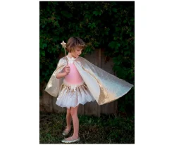 Disfraces Para Niños^Great Pretenders Disfraz Capa Lentejuelas Dorada 4-6 Años