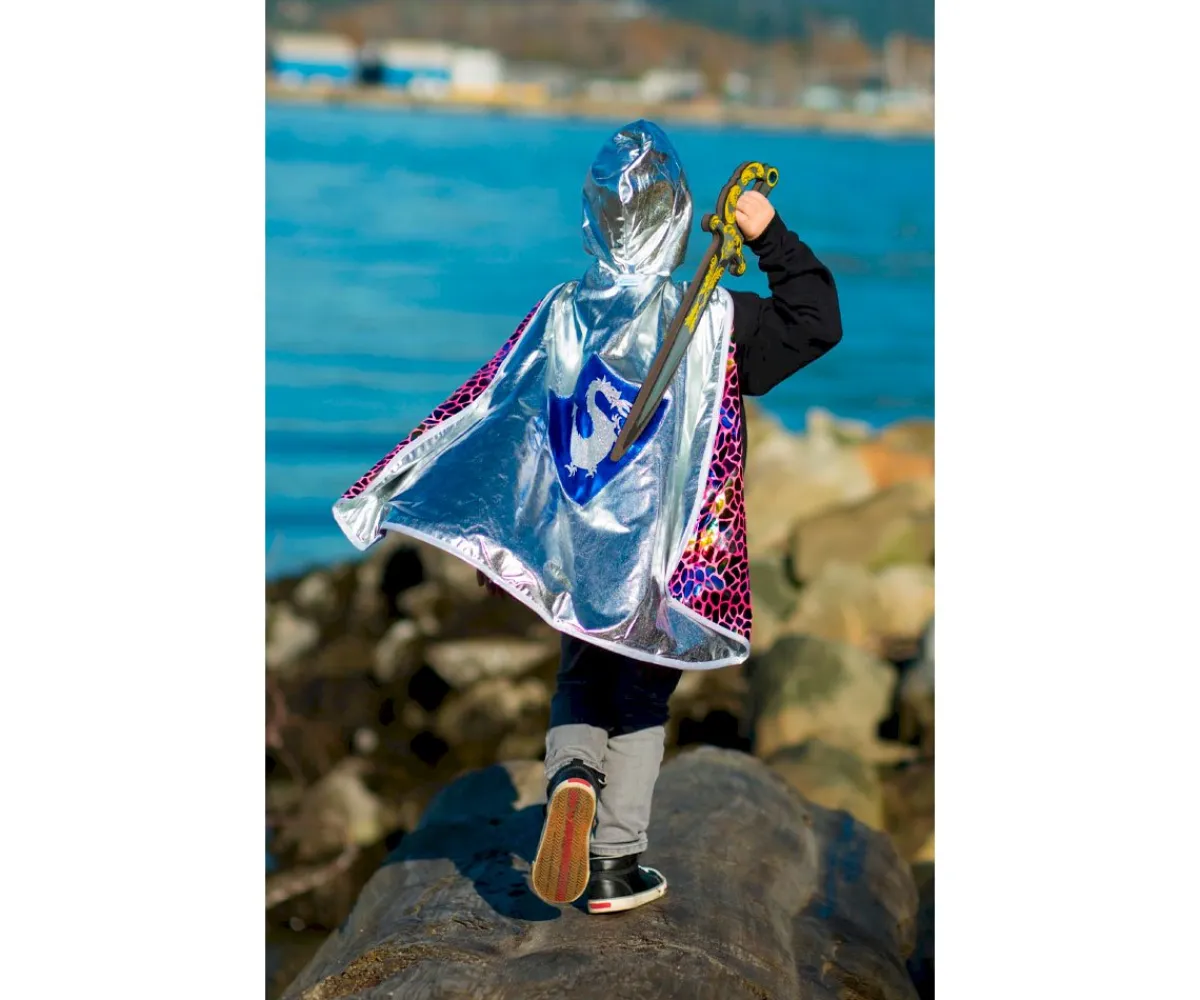 Disfraces Para Niños^Great Pretenders Disfraz Capa de Caballero Dragón 5-6 Años