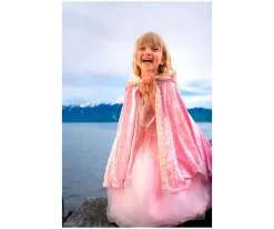 Disfraces Para Niños^Great Pretenders Disfraz Capa de Princesa Rosa
