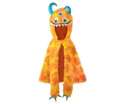 Disfraces Para Niños^Great Pretenders Disfraz Capa Giggle The Monster Orange/Yellow, T. 4-6años