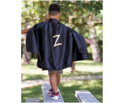 Disfraces Para Niños^Great Pretenders Disfraz Capa y Antifaz Zorro Negro
