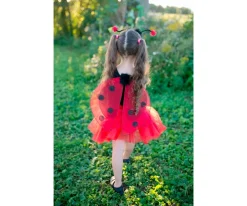 Disfraces Para Niños^Great Pretenders Disfraz Conjunto de Mariquita con Purpurina 4-6 Años