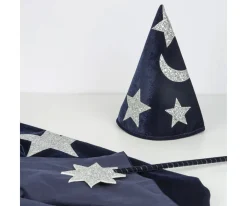 Disfraces Para Niños^Meri Meri Disfraz Mago Terciopelo Azul