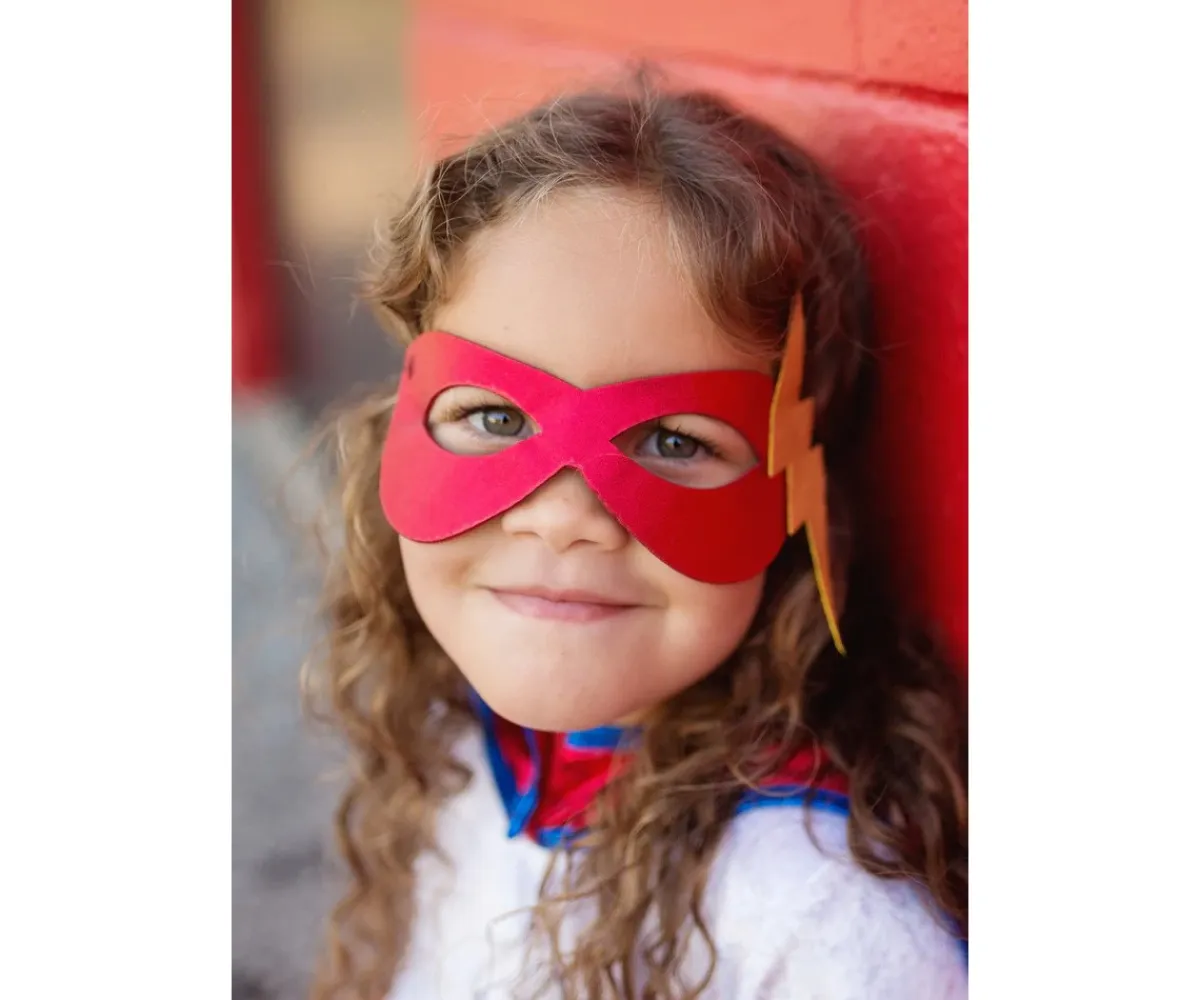 Disfraces Para Niños^Great Pretenders Disfraz Tutú Infantil Superhero, Capa y Antifaz 4-6 años