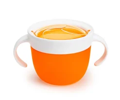 Fiambreras Infantiles^Munchkin Dispensador Merienda Asas Naranja