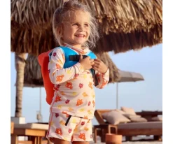 Chaleco Flotador Para Niños Y Bebes^Fibby Dispositivo para Nadar + Aplicación de Aprendizaje