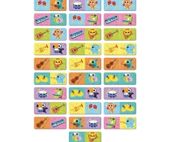 Hot Dominó Instrumenos Musicales Niños Juguetes Niños 4 Años|Juguetes Niños 3 Años