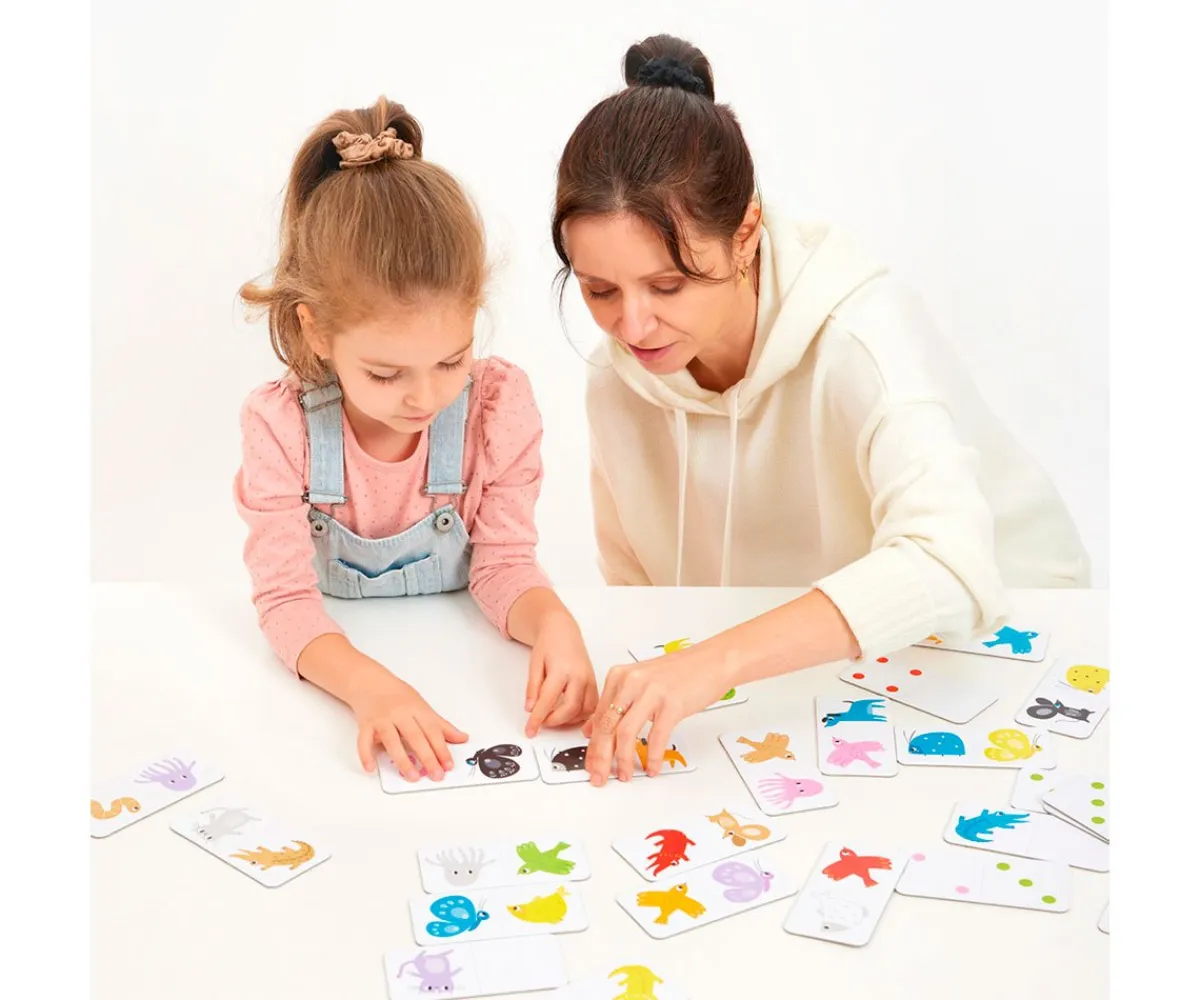 Clearance Dominó Let's Play Color Niños Juguetes Para Niños De 18 Meses|Juguetes Para Niños De Un Año