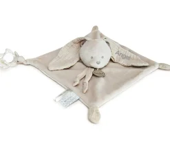 Juguetes Para Recién Nacidos^Baby Nat Doudou Conejo Moka Personalizable