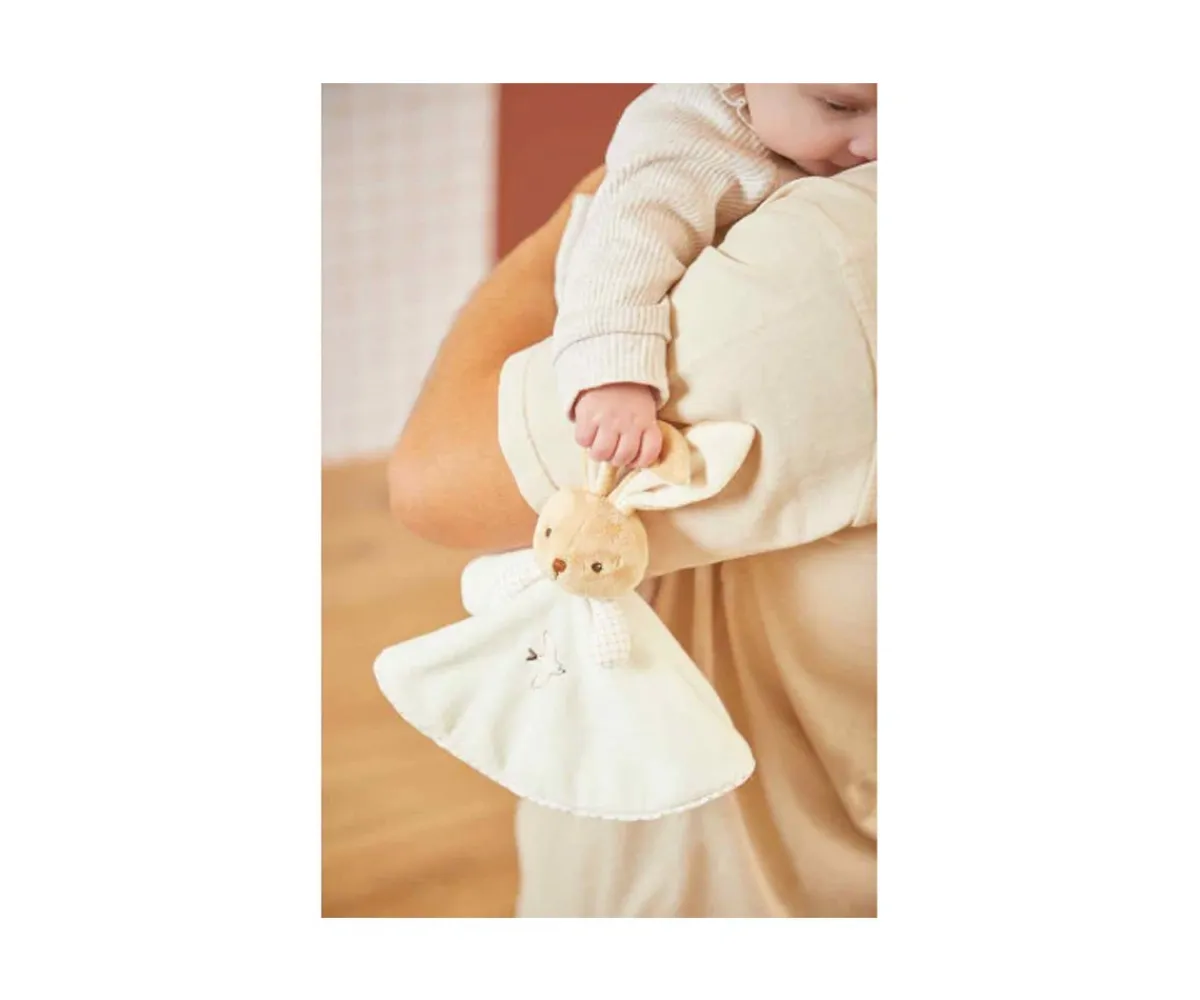 Doudous^kaloo Doudou Conejo Redondo Crema Personalizable