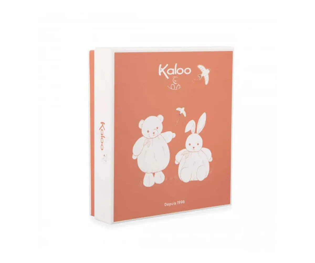 Doudous^kaloo Doudou Conejo Redondo Crema Personalizable