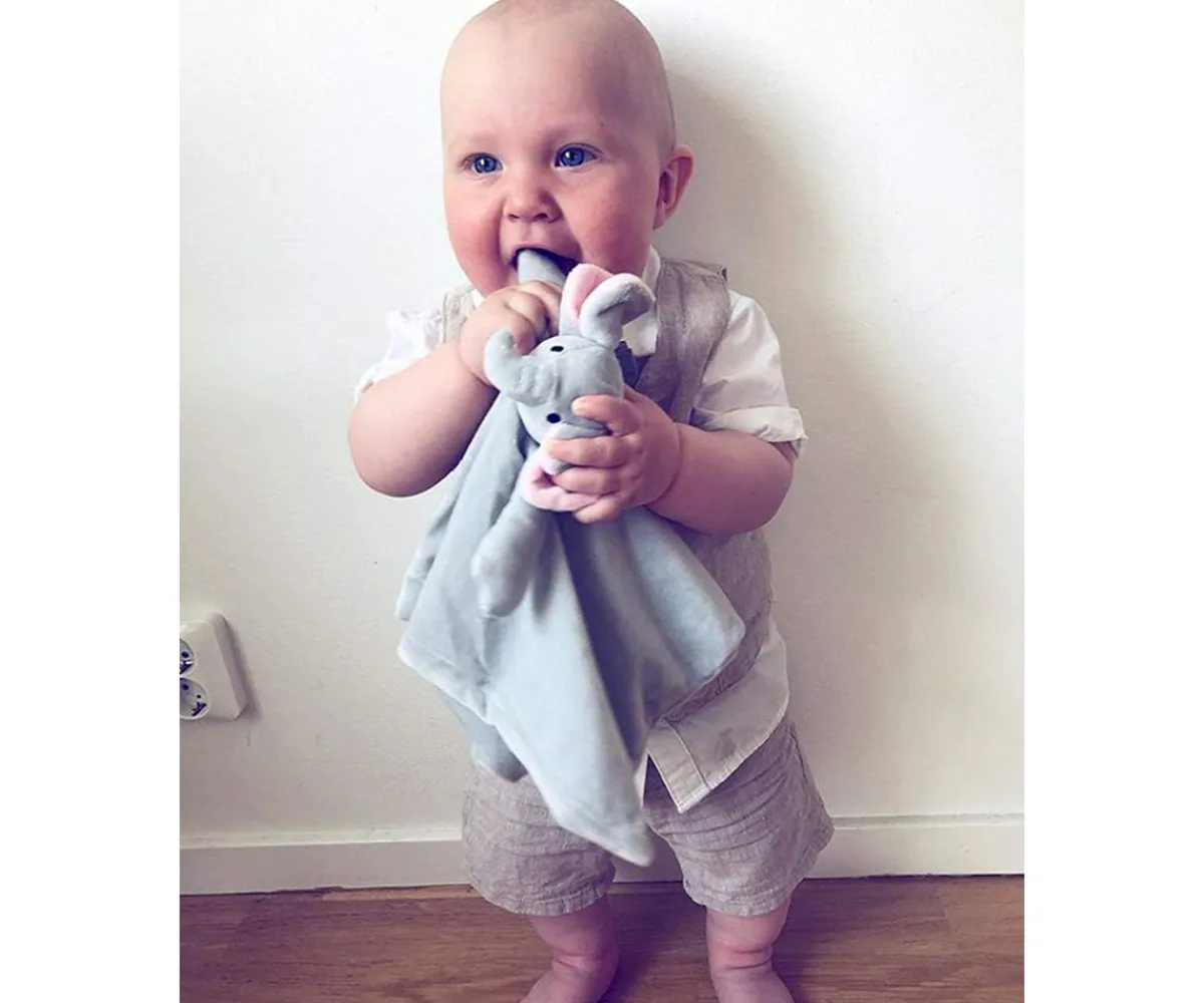 Juguetes Para Recién Nacidos^Twistshake Doudou Elefante Personalizable