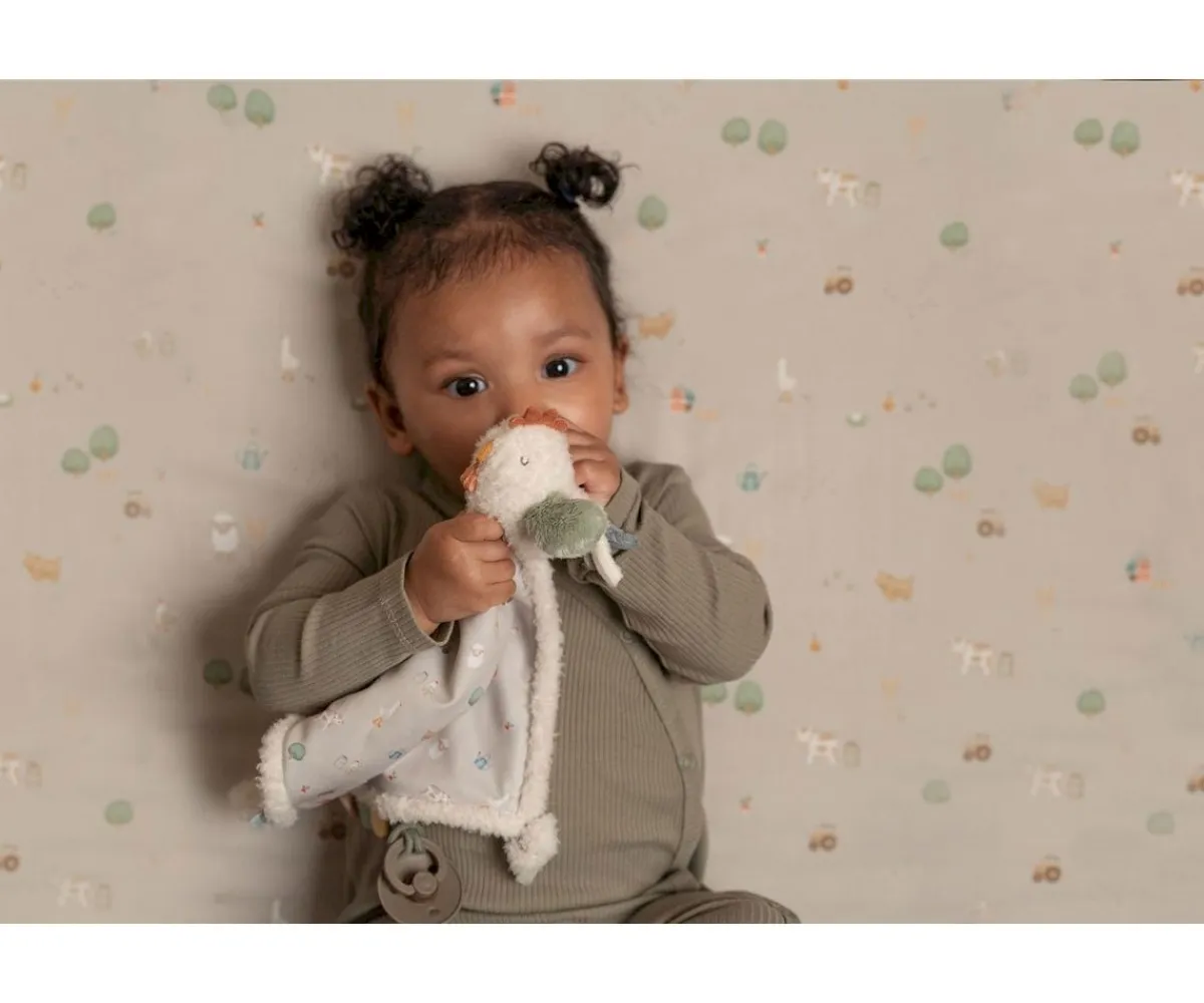 Clearance Doudou Gallina Little Farm Personalizable Niños Juguetes Para Recién Nacidos|Doudous