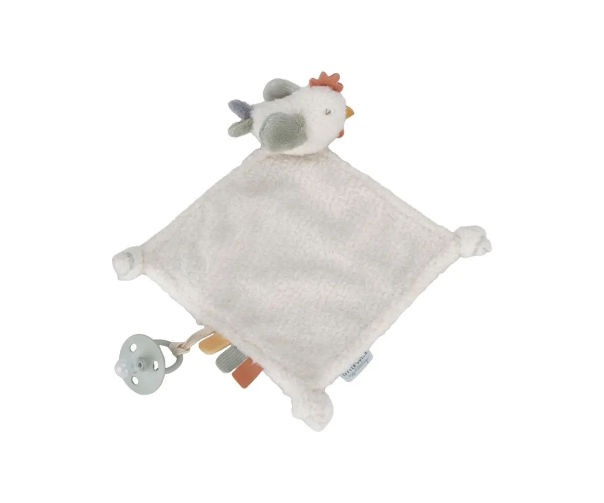 Clearance Doudou Gallina Little Farm Personalizable Niños Juguetes Para Recién Nacidos|Doudous