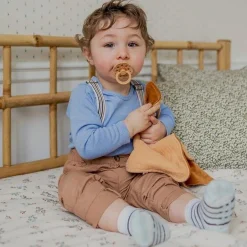 Muselinas Bebé^BIBS Doudou Kangaroo Blush