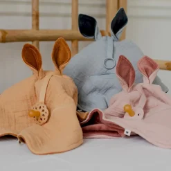 Muselinas Bebé^BIBS Doudou Kangaroo Desert Sand